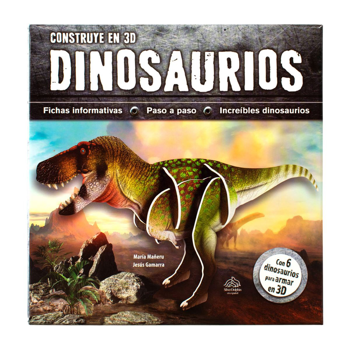 Construye en 3D - Dinosaurios