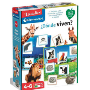 Juego De Mesa: ¿Dónde viven?