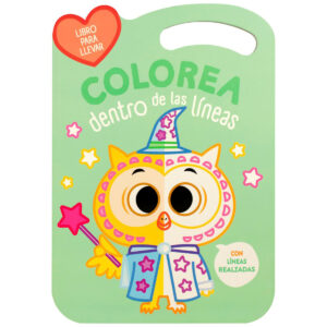 Colorea Dentro De Las Líneas. Búho