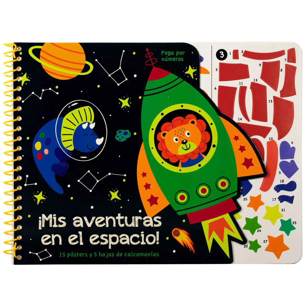 PEGA POR NUMEROS MIS AVENTURAS EN EL ESPACIO