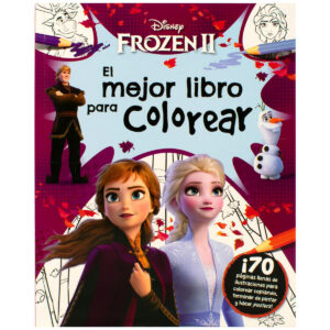 MEJOR LIBRO PARA COLOREAR DISNEY FROZEN II EL