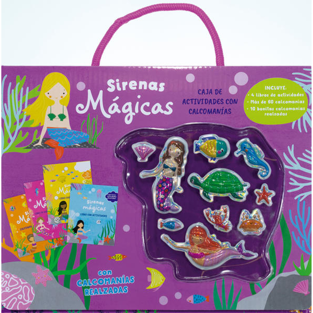 Sirenas Magicas Caja De Actividades Con Calcomanías