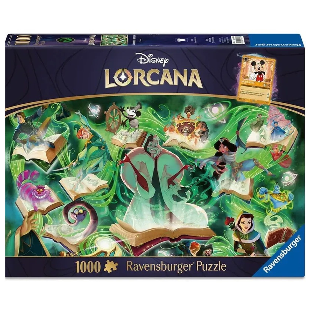 Lorcana Glimmers of the Realm: Emerald 1000Pz
