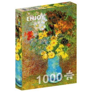 Vincent Van Gogh: Jarrón con margaritas y anémonas 1000Pz